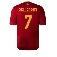 Fotbalové Dres AS Roma Lorenzo Pellegrini #7 Domácí 2022-23 Krátký Rukáv
